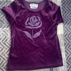 Kids size 8-10 purple shirt